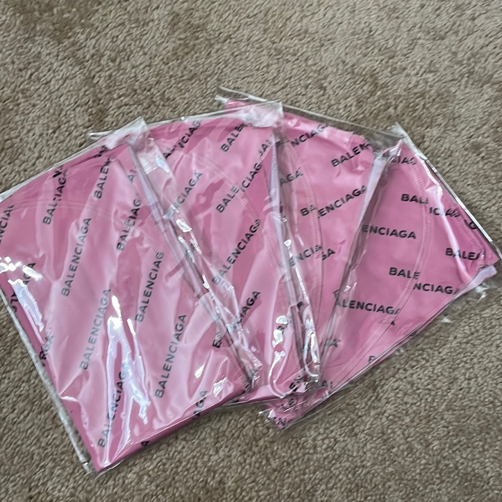 Pink Balenciaga Durag